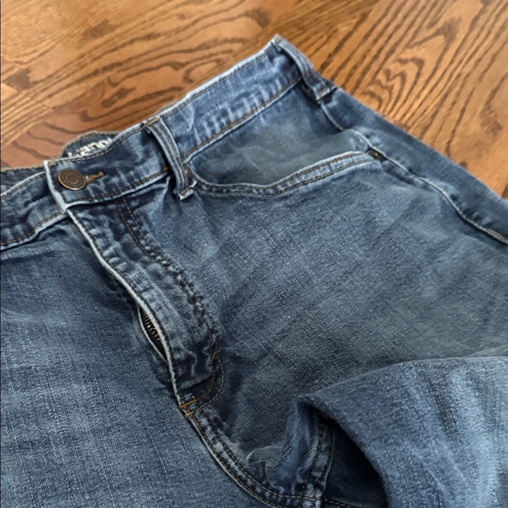 Wrangler Men's Dark Blue Straight Jeans 34/30 - Picture 5 of 11